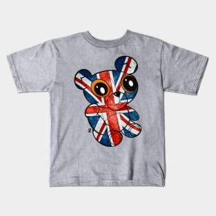 Great Britain Teddy Bear Kids T-Shirt